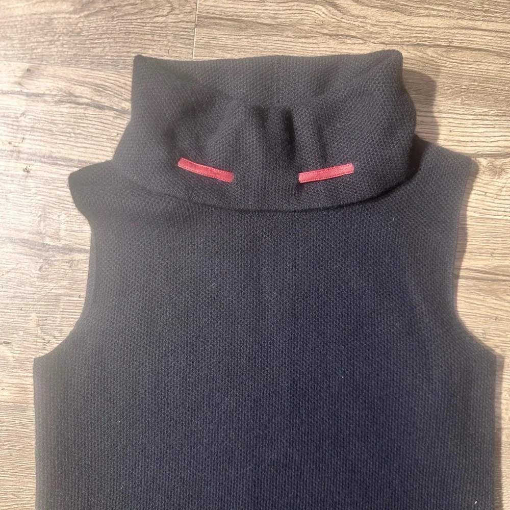 Elegant black Women's Sweater 100% CASHMERE. - Picture 6 of 14